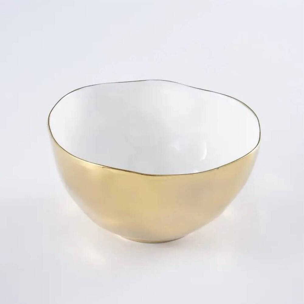 NEW PAMPA BAY large bowl in gold